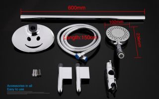 Душевой гарнитур Gappo G8008 хром